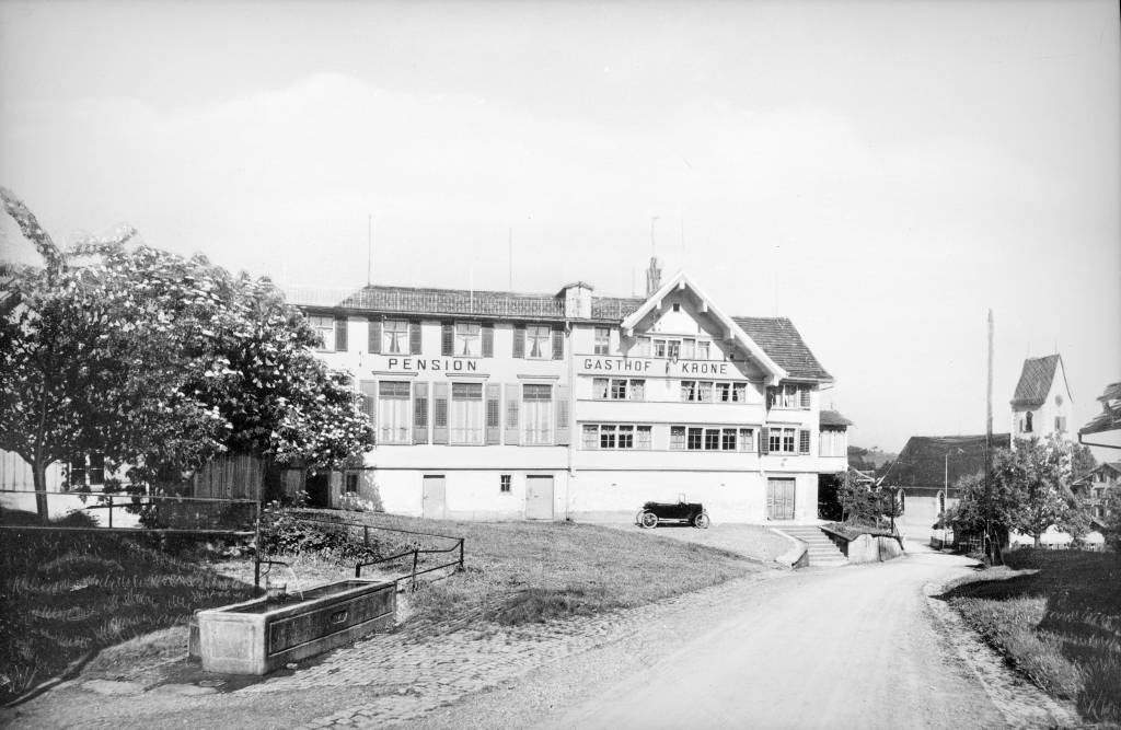 Hausamann, Ohne Ort, Pension Gasthof Krone, 1905-1918